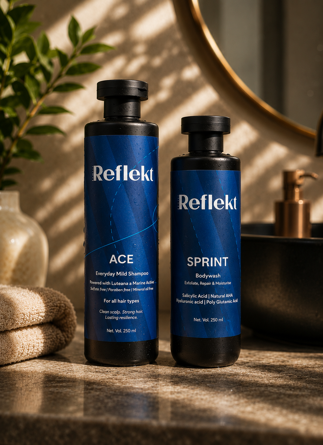 ACE & SPRINT  (Revitalising Bodywash + Mild Shampoo)